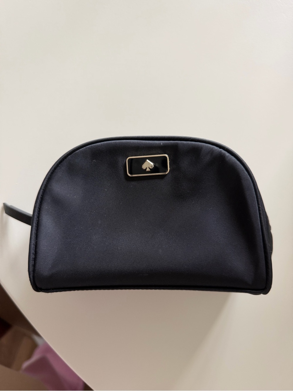 Small Kate Spade Black Cosmetic Pouch